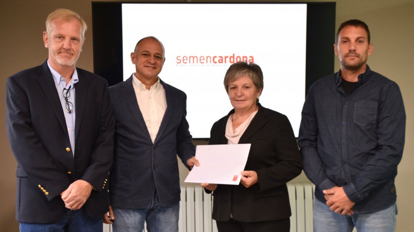 Assinatura do acordo entre S&eacute;men Cardona e a PIC
