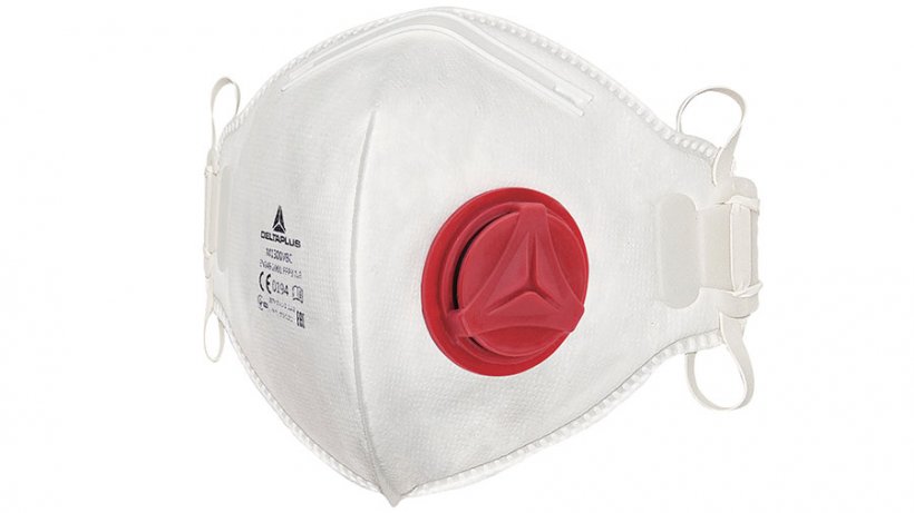 Yo recomiendo como protección respiratoria mínima una mascarilla antipolvo desechable que ajuste bien y con doble cinta.