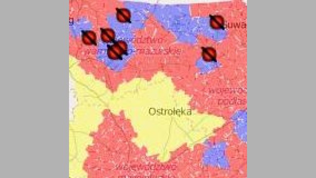 Focos de PSA em porcos domésticos em 2020
