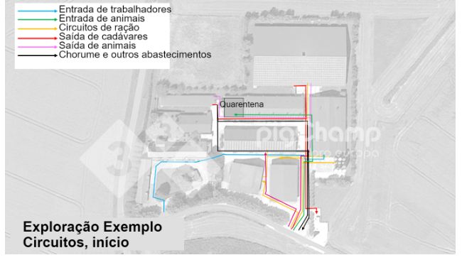 Imagem 1. Circuitos de movimento, de partida
