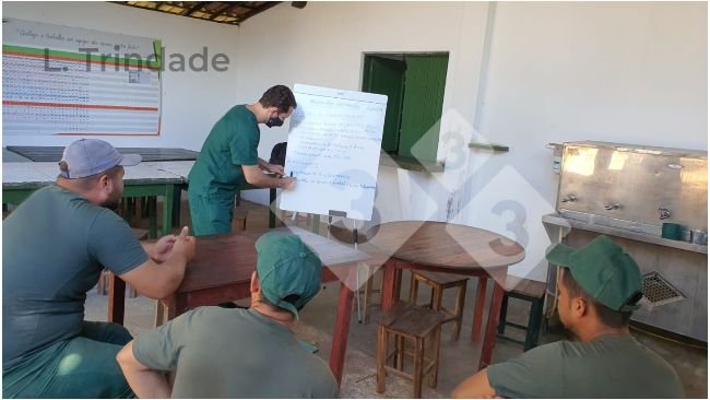 Foto 1. Quando a formação inclui aspectos técnicos e comportamentais e faz parte de um programa na exploração agrícola, os jovens sentem-se mais valorizados e têm mais oportunidades de crescimento.