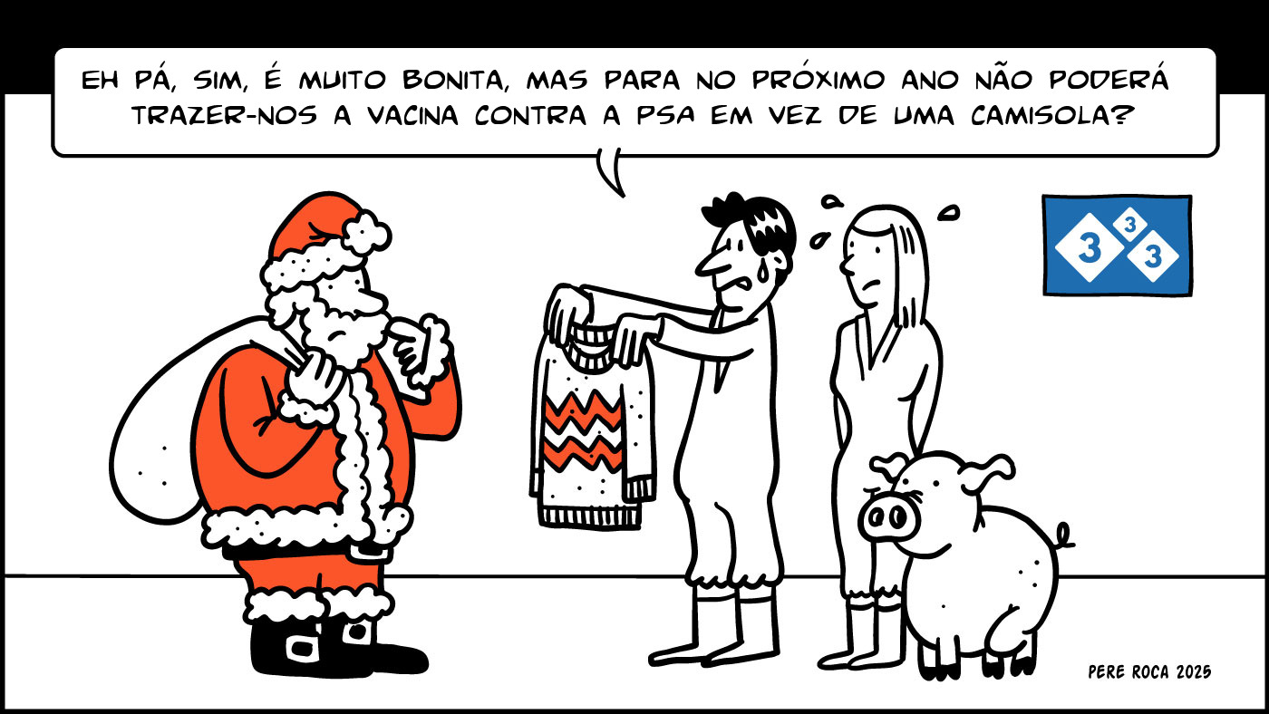 Pai Natal e a vacina da PSA