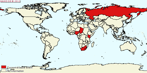 Distribución de PPA por países