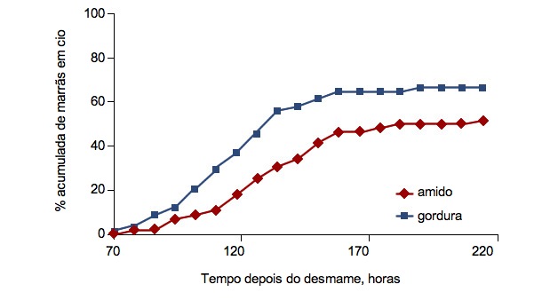 Tempo depois do desmame.