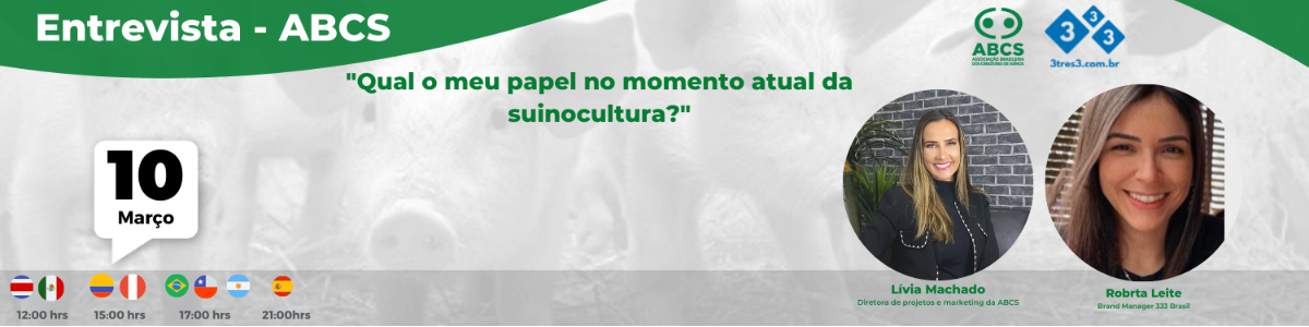 [Entrevista] Qual o meu papel no momento atual da suinocultura?