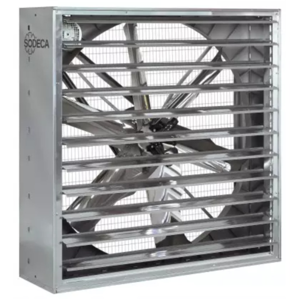 Ventiladores helicoidais de grande diâmetro Sodeca HGI para fazendas