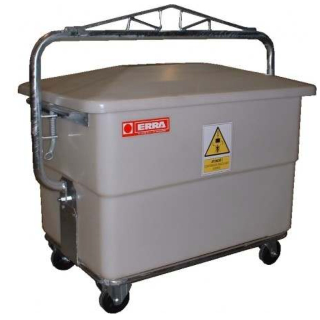 Contentor de 440 L - despejo com gatilho