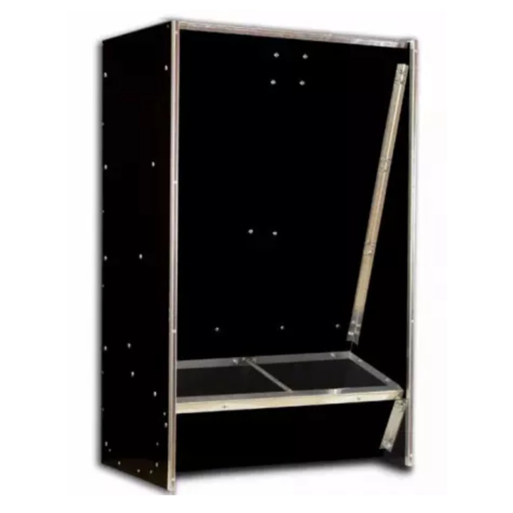 Lej polietylenowy FM z 2 pojedynczymi wlotami dla tuczników, 112 L