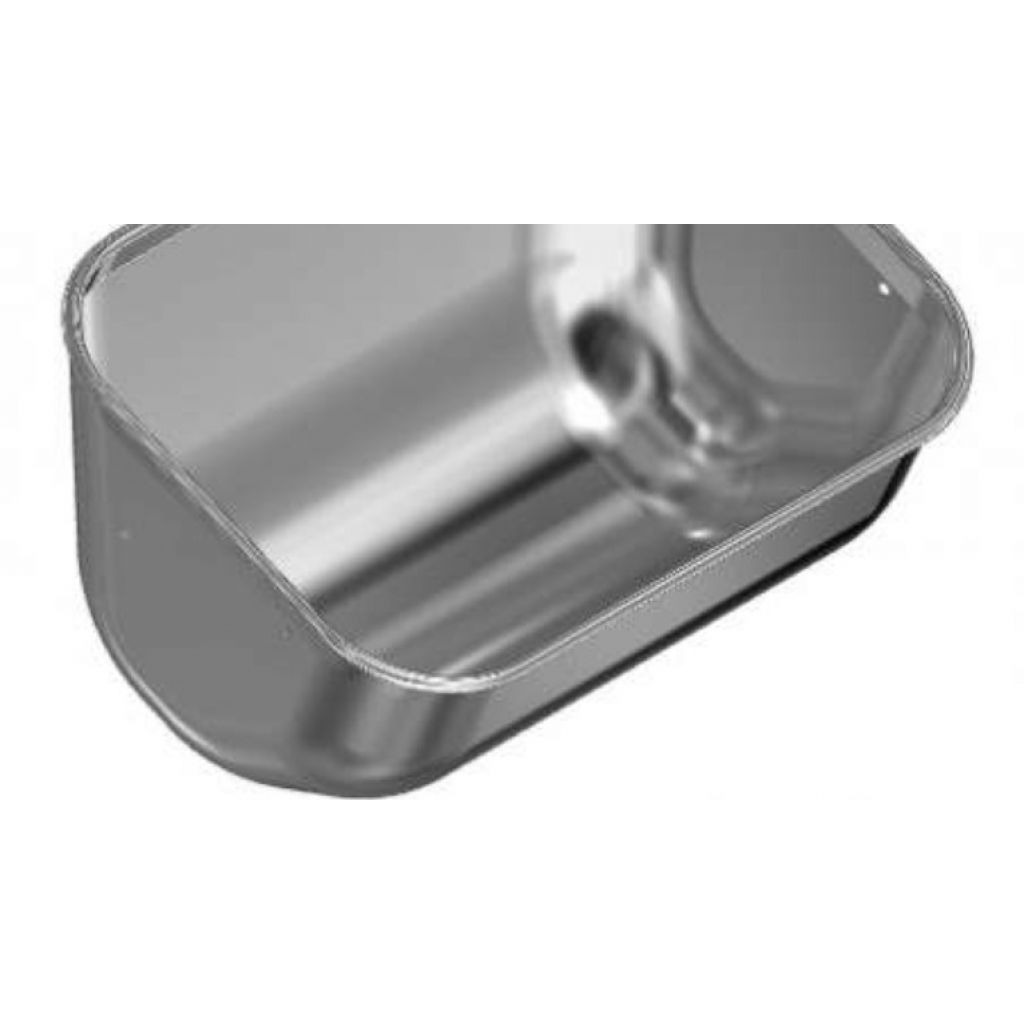 Aco Funki mangiatoia profonda in acciaio inox per scrofe 21 L