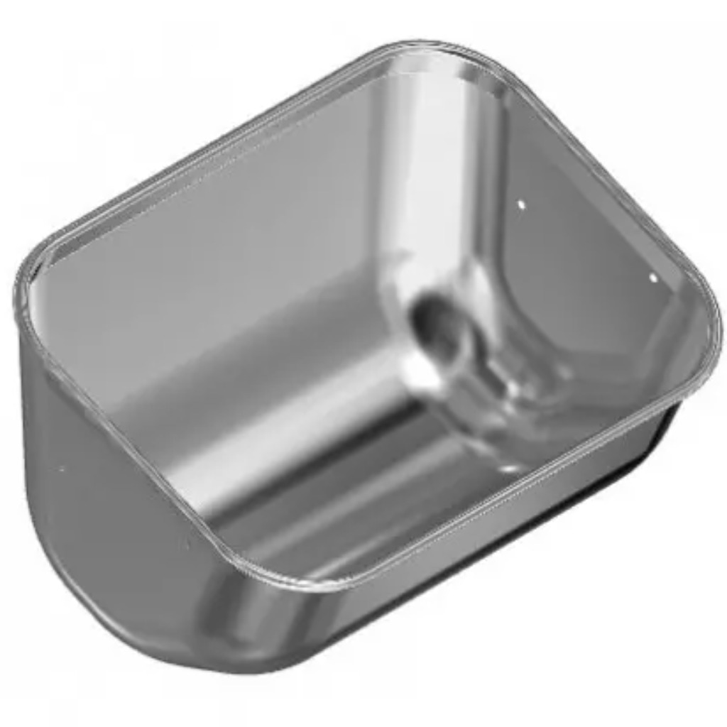 Mangiatoia per scrofe profonda in acciaio inox ACO Funki da 21 litri