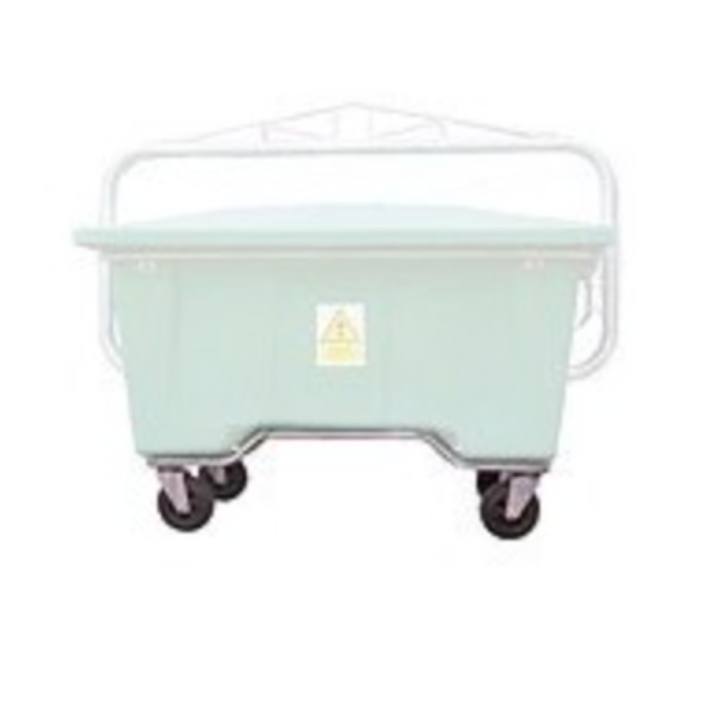 Rodas giratórias de borracha para contêineres de 950L e 1500L