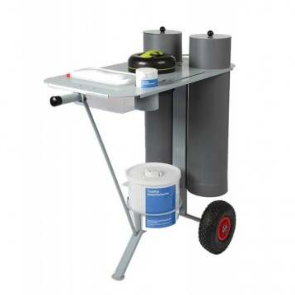 Tavolo mobile per inseminazione