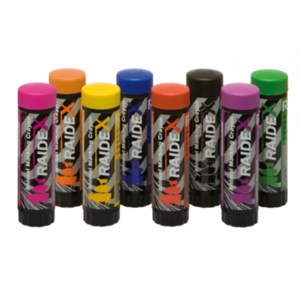 Pennarello per animali Raidex con sistema a vite