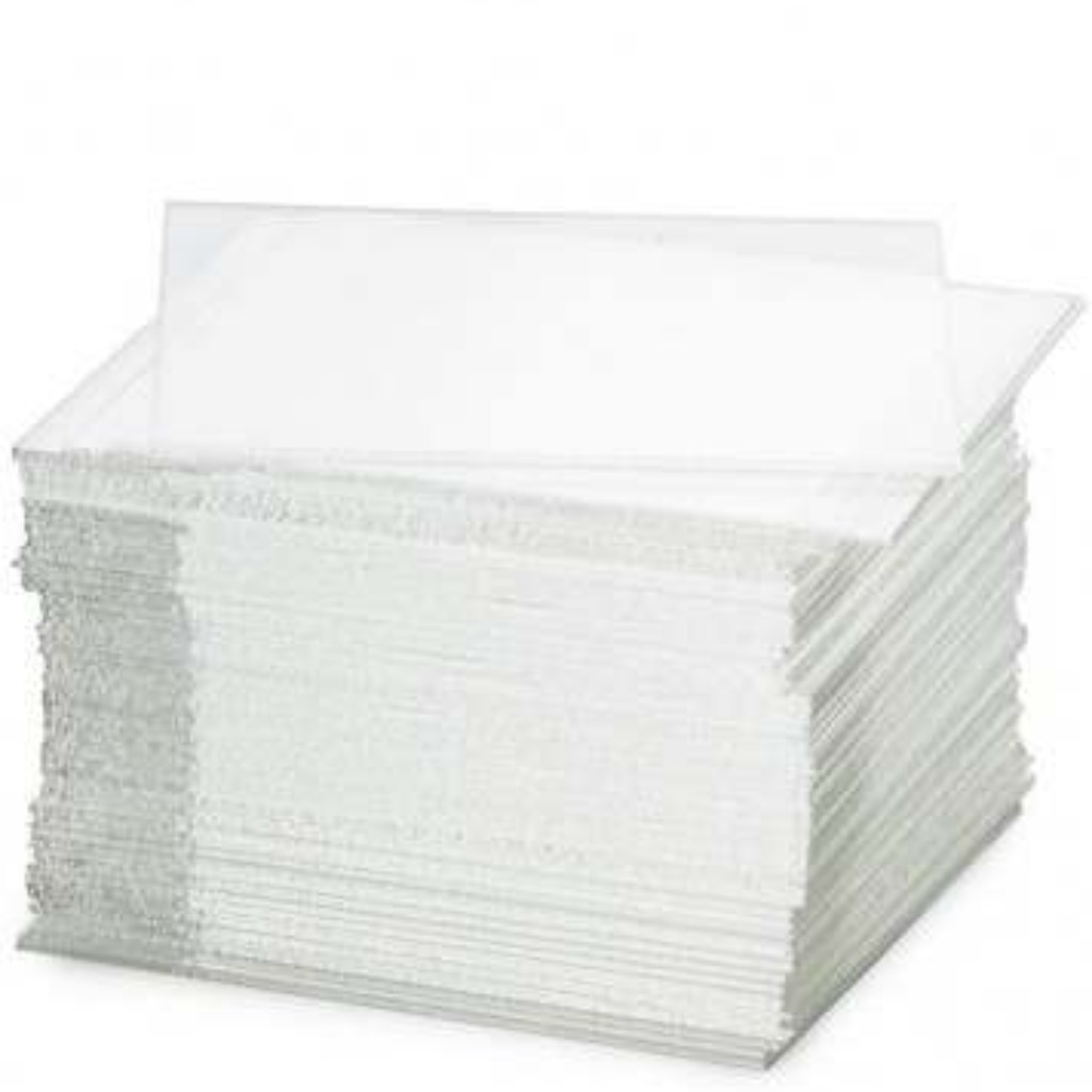 Lamínula 22x22 mm 100 unidades - Para análise de esperma