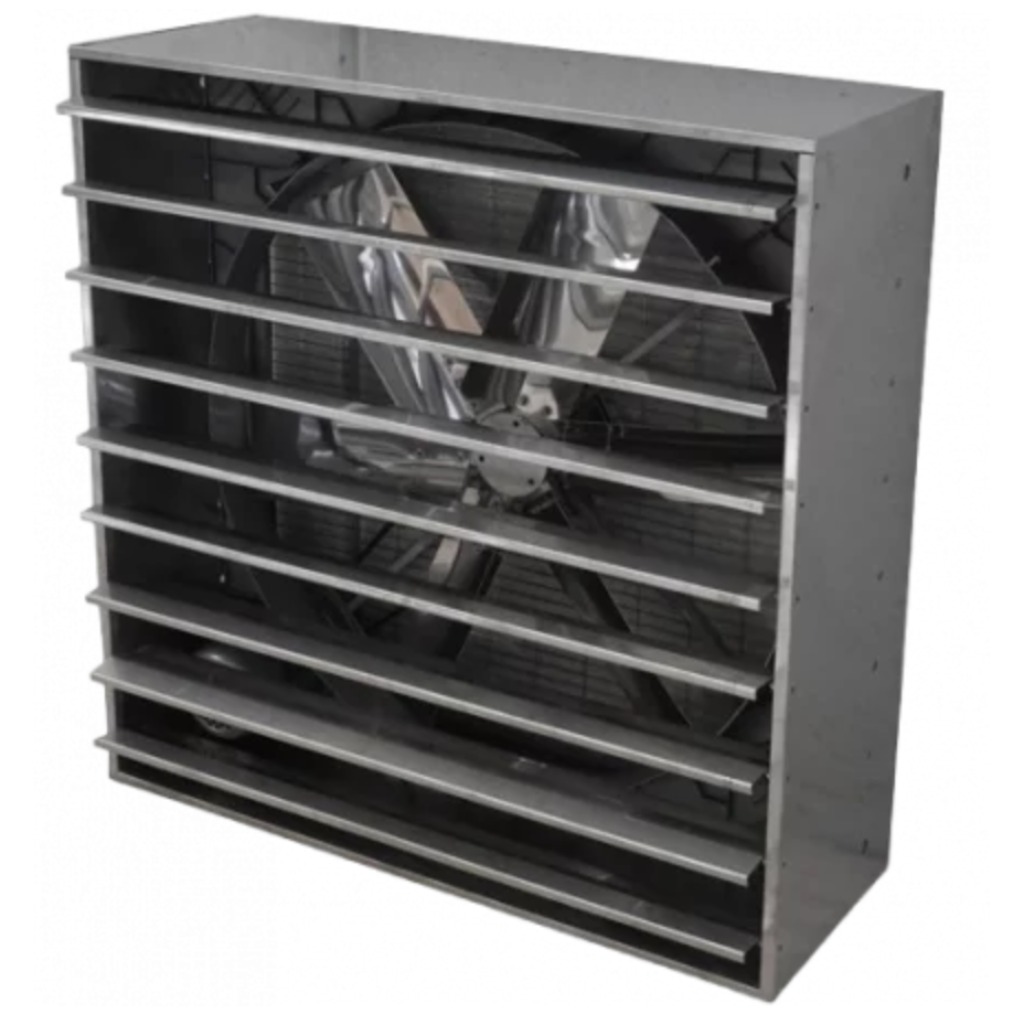Ventilador trifásico de alto fluxo Porinox FAN L em aço inoxidável