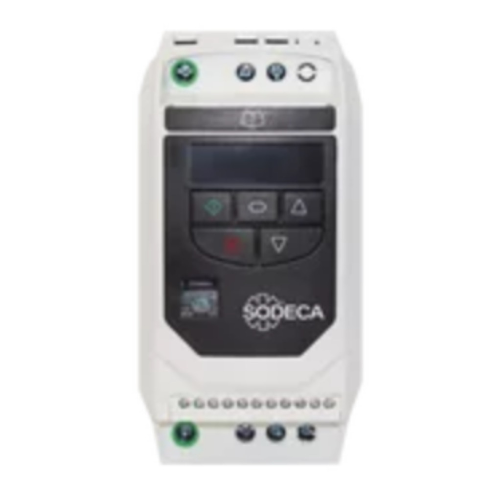 Controlador eletrônico de velocidade Sodeca VSD3/A-RFT para motores CA trifásicos