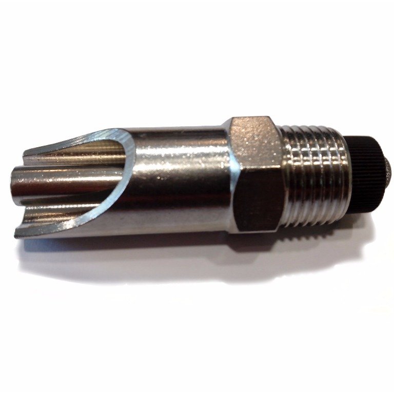 Bebedouro de mordida 1/2" (M) para porcos Inox (3) Bebedouro de mordida 1/2" (M) para porcos Inox (3)