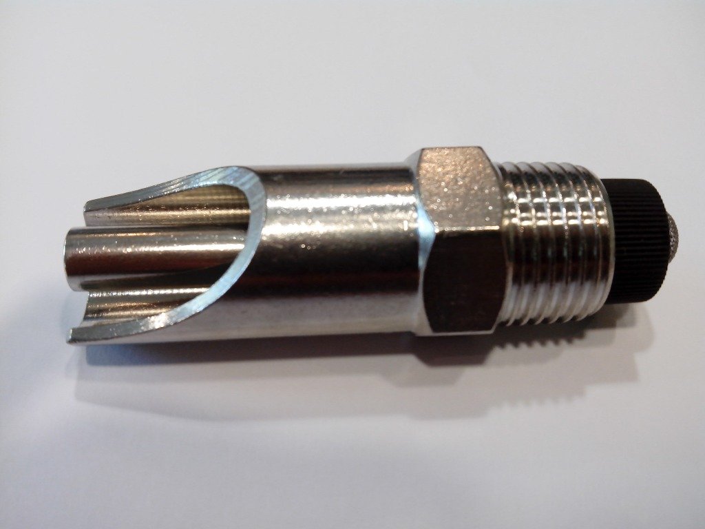 Bebedouro de mordida 1/2" (M) para porcos Inox (6) Bebedouro de mordida 1/2" (M) para porcos Inox (6)