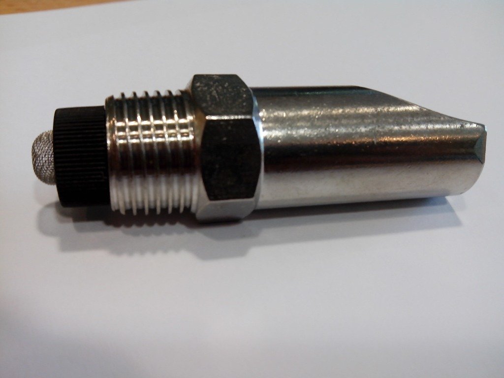 Bebedouro de mordida 1/2" (M) para porcos Inox (8) Bebedouro de mordida 1/2" (M) para porcos Inox (8)