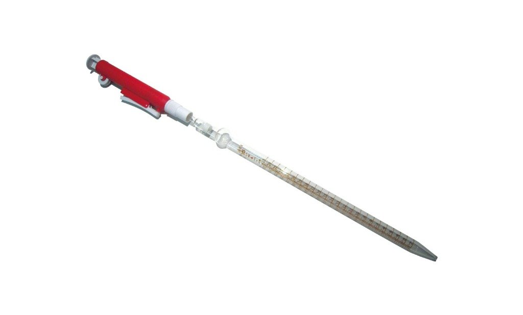Pipetas graduadas, de 25 mm, vidro, classe AS, graduação em azul, Tipo 3 Pipetas graduadas, de 25 mm, vidro, classe AS, graduação em azul, Tipo 3