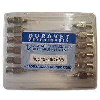Agulhas de aço inoxidável reforçadas Duravet Agulhas de aço inoxidável reforçadas Duravet