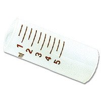 Cilindro de vidro socorex duplo 2 ml Cilindro de vidro socorex duplo 2 ml