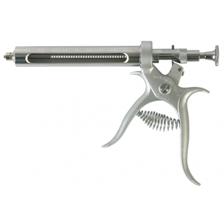 Pistola Hauptner seringa hipodérmica, 25 ml, luer-lock