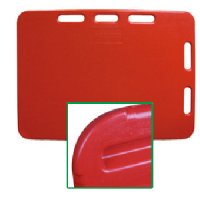 Tabuleiro para conduzir suínos, 106 x 76 x 2,5 cm, vermelho Tabuleiro para conduzir suínos, 106 x 76 x 2,5 cm, vermelho